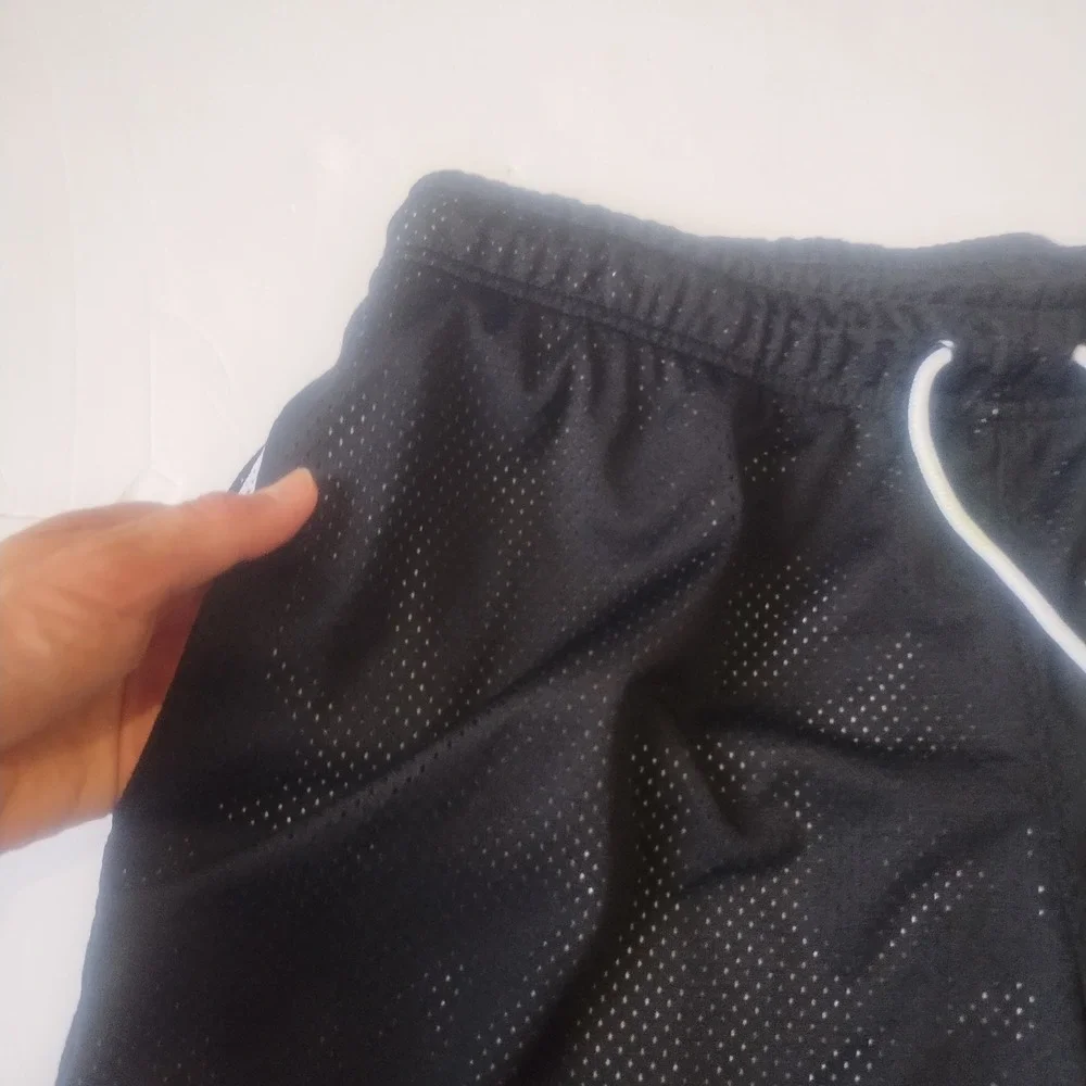 Jordan Mesh Basketball Shorts Mens Medium Black Athletic Gym Sportswear